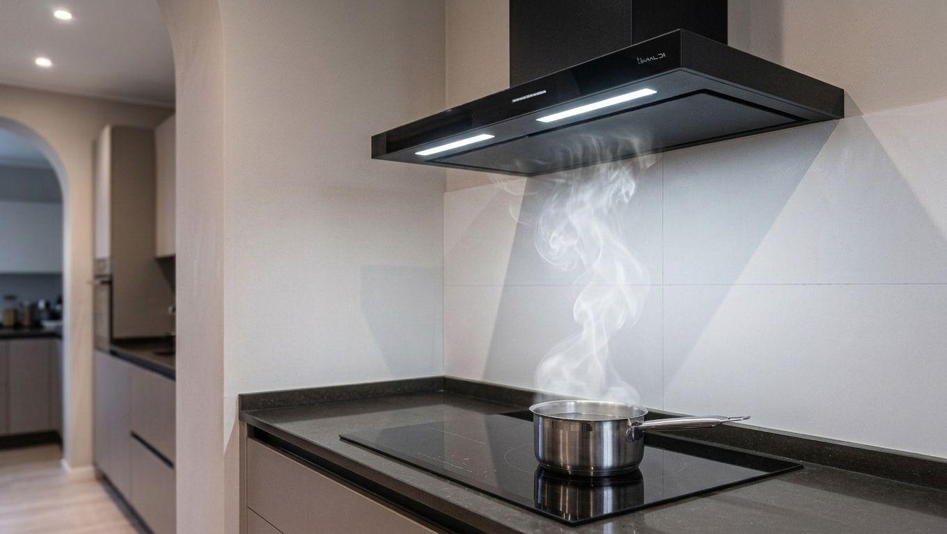 Sistema anticondensa Drydrop Baraldi per cappe da cucina a induzione