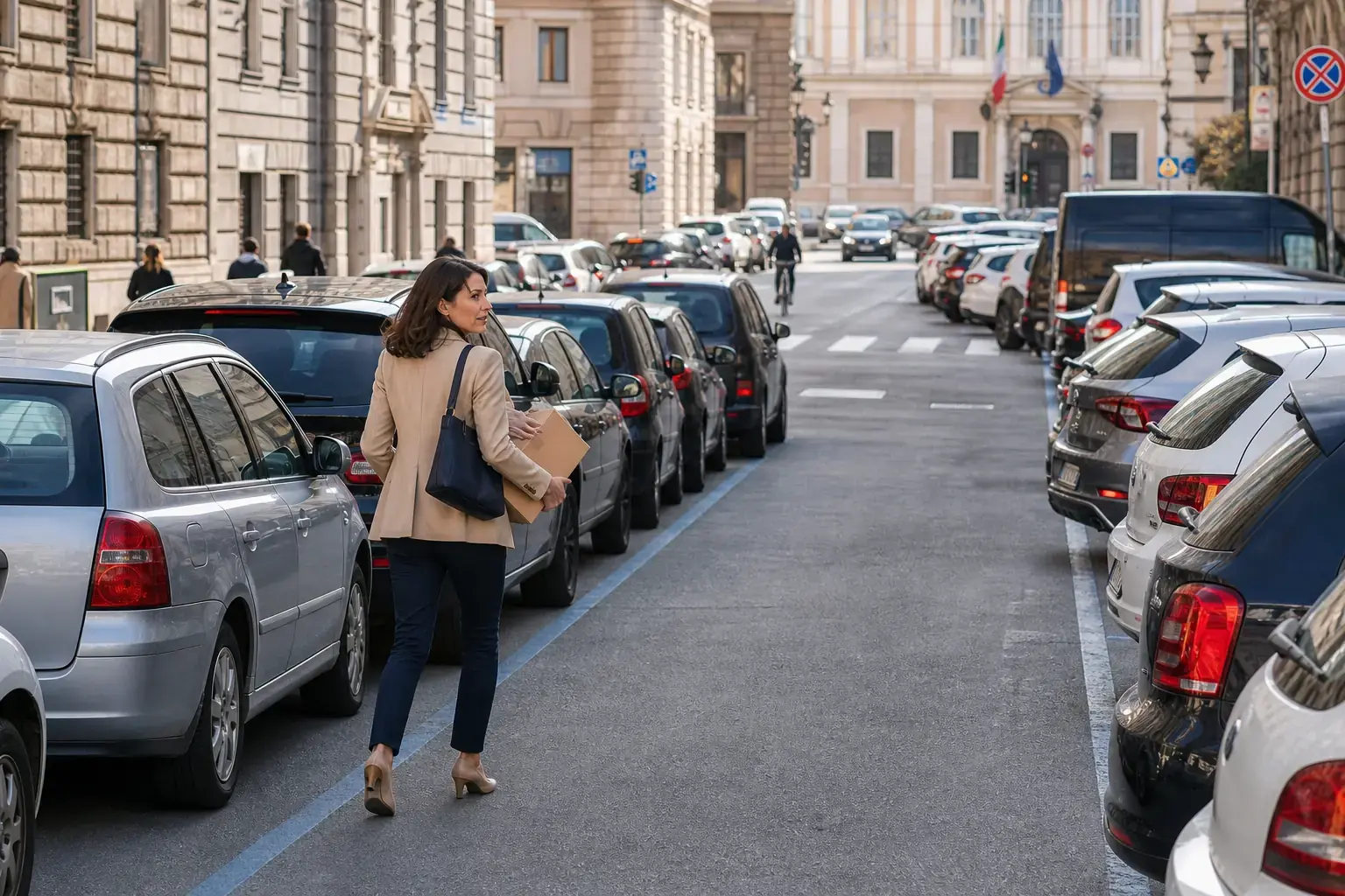 Il parcheggio impossibile: quando trovare posto diventa più lungo della visita stessa