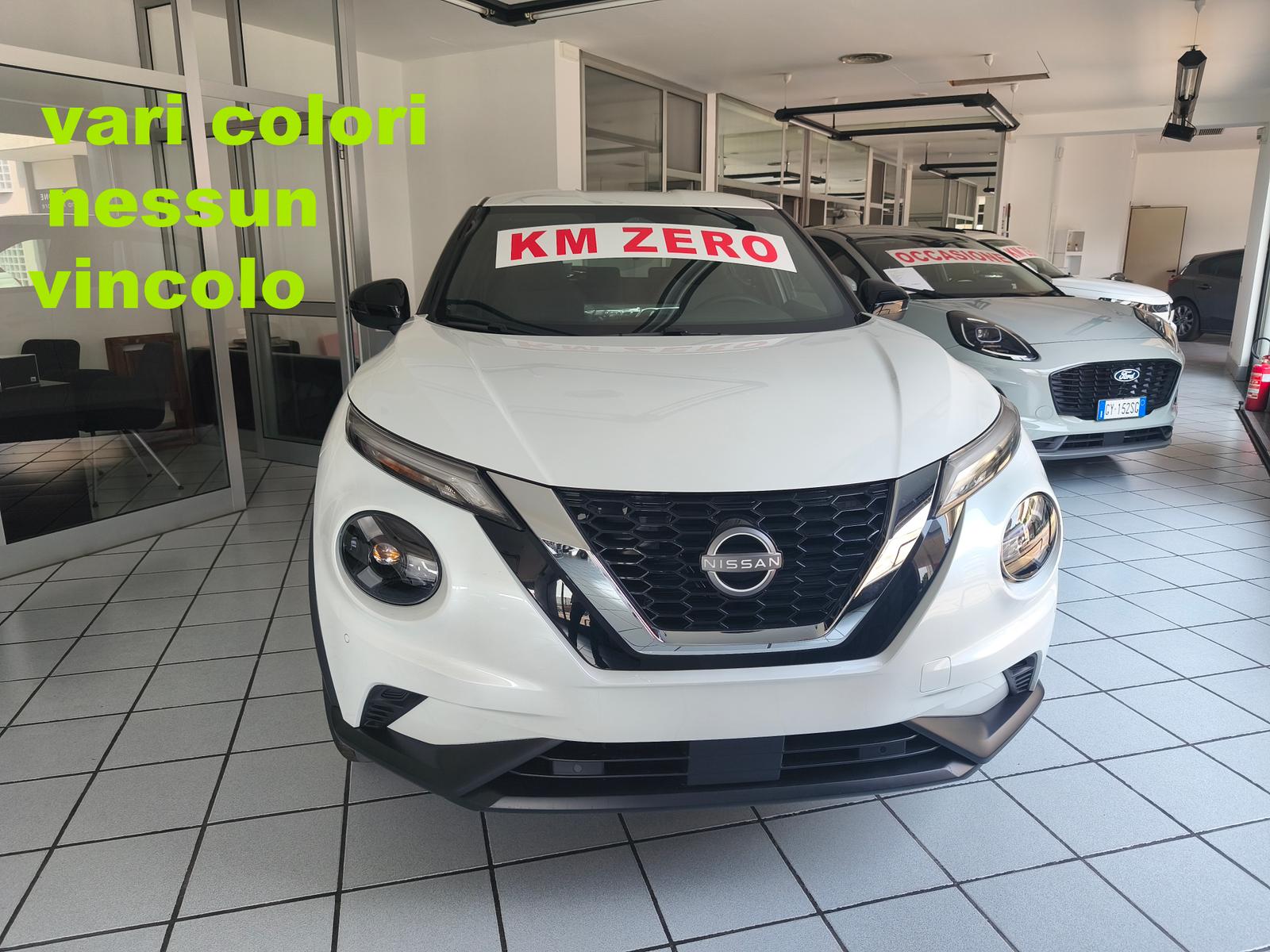 NISSAN Juke 1.0 Dig-t 114cv DCT N-Connecta Km Zero Bianco Perla