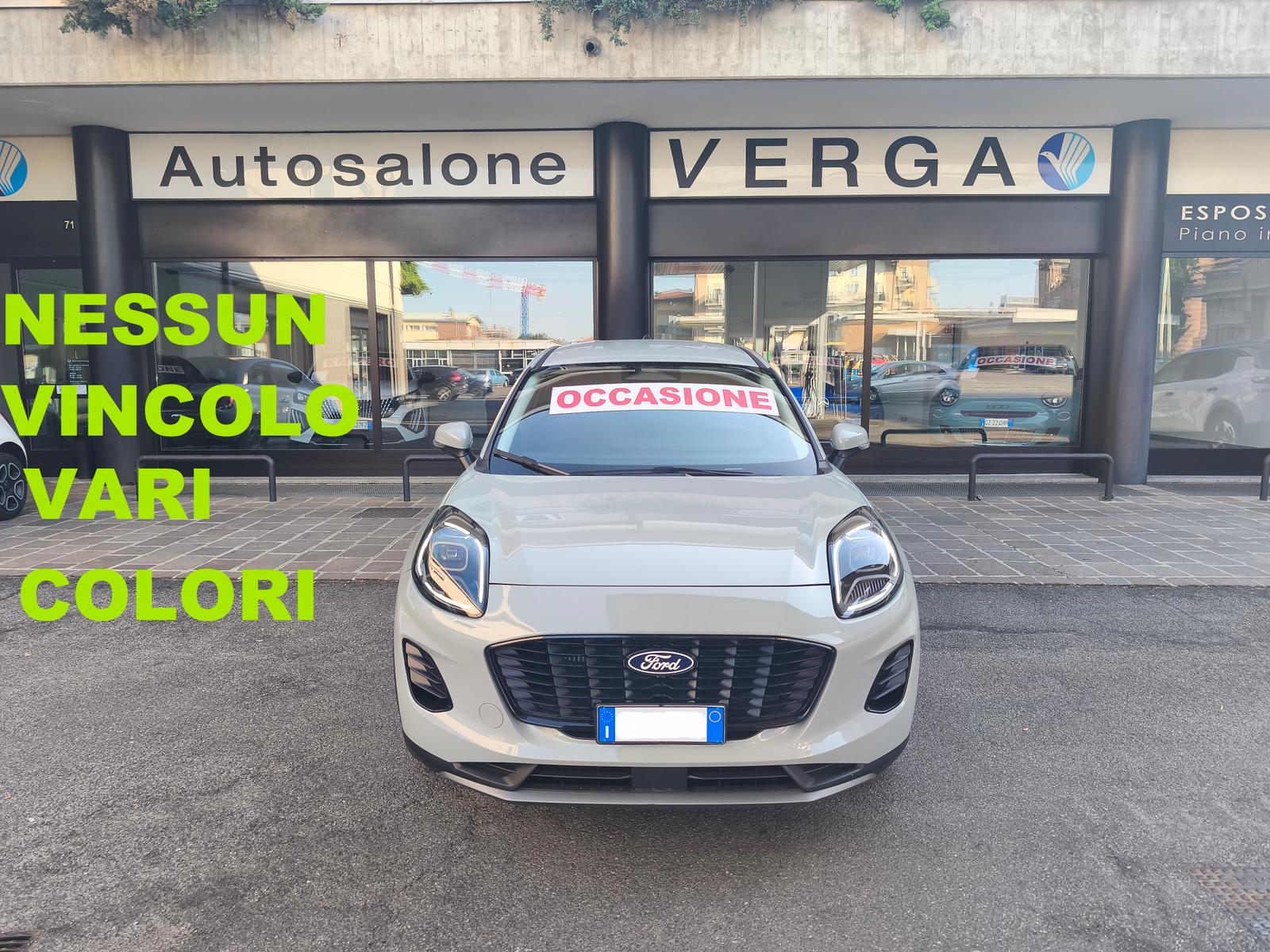 FORD Puma 1.0 Titanium hybrid 125cv automatica usata Grigio