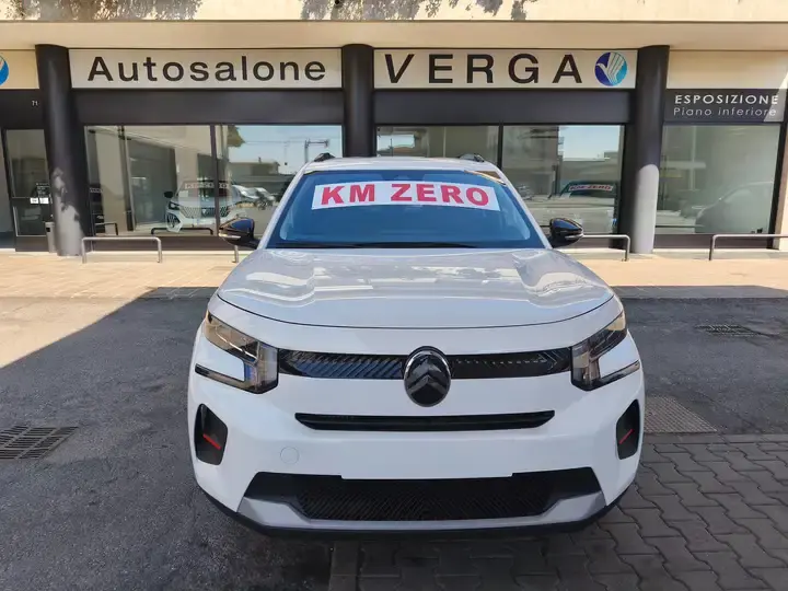 Citroen C3 1.2 PLUS 100CV Km Zero Bianco Pastello
